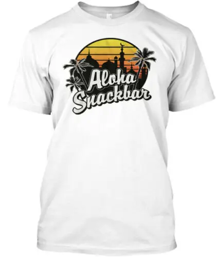 Aloha Snackbar New T-Shirt Made in the USA Size S to 5XL  High Quality 100%Cotton Short Sleeve