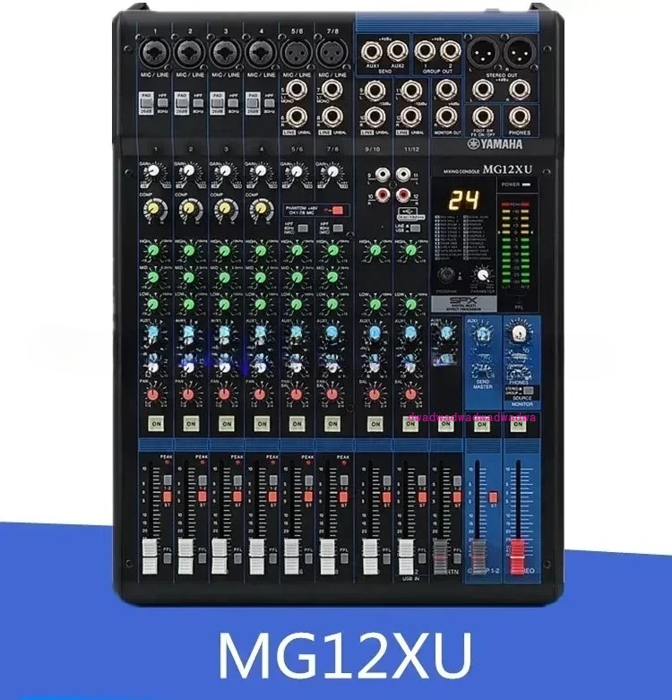 

Миксер — 12-канальный миксер MG16XU, 16 каналов, большой сценический миксер Effects