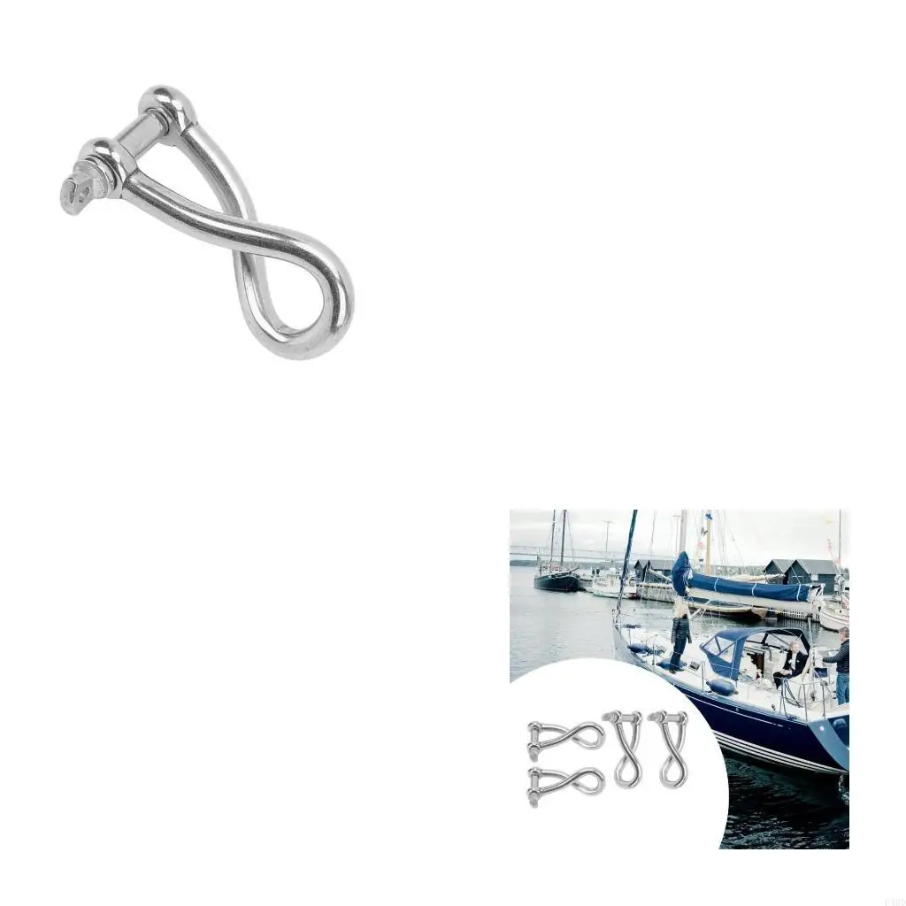 

4/5/6/8/10/12 мм тяжелая кандала 316 нержавеющая кандала с винтовой катиной из нержавеющей стали для плавания для плавания