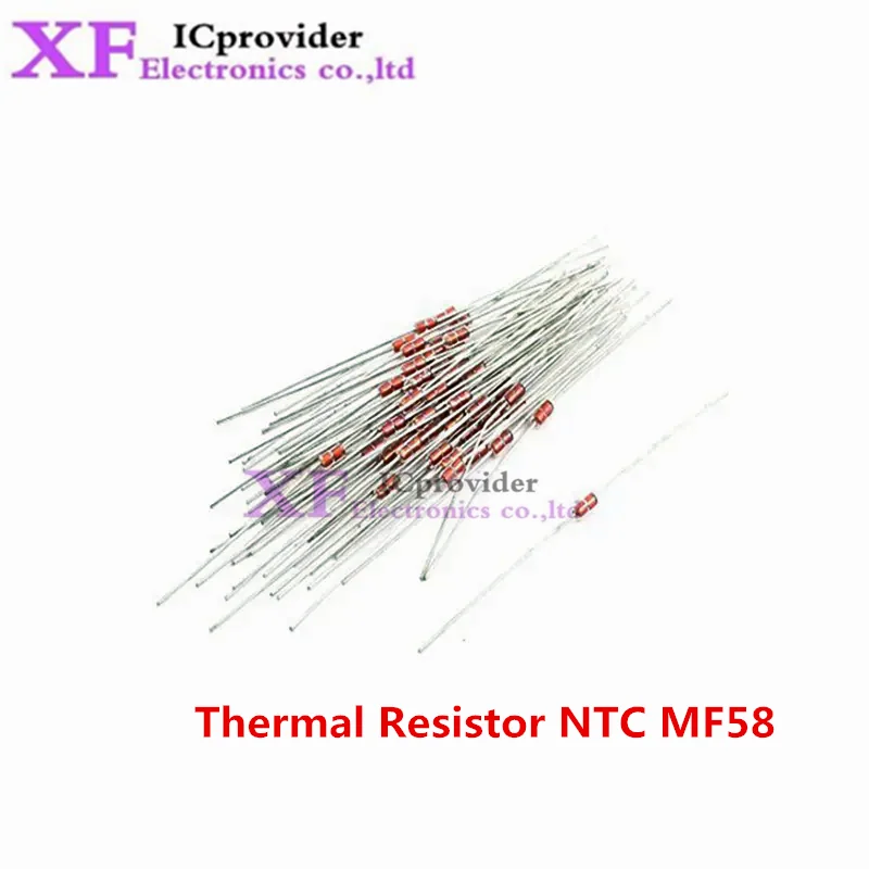 

500pcs Thermal Resistor NTC MF58 3950 B 5% 1K 2K 5K 10K 20K 50K 100K 200K 500K 1M ohm Thermistor Sensor