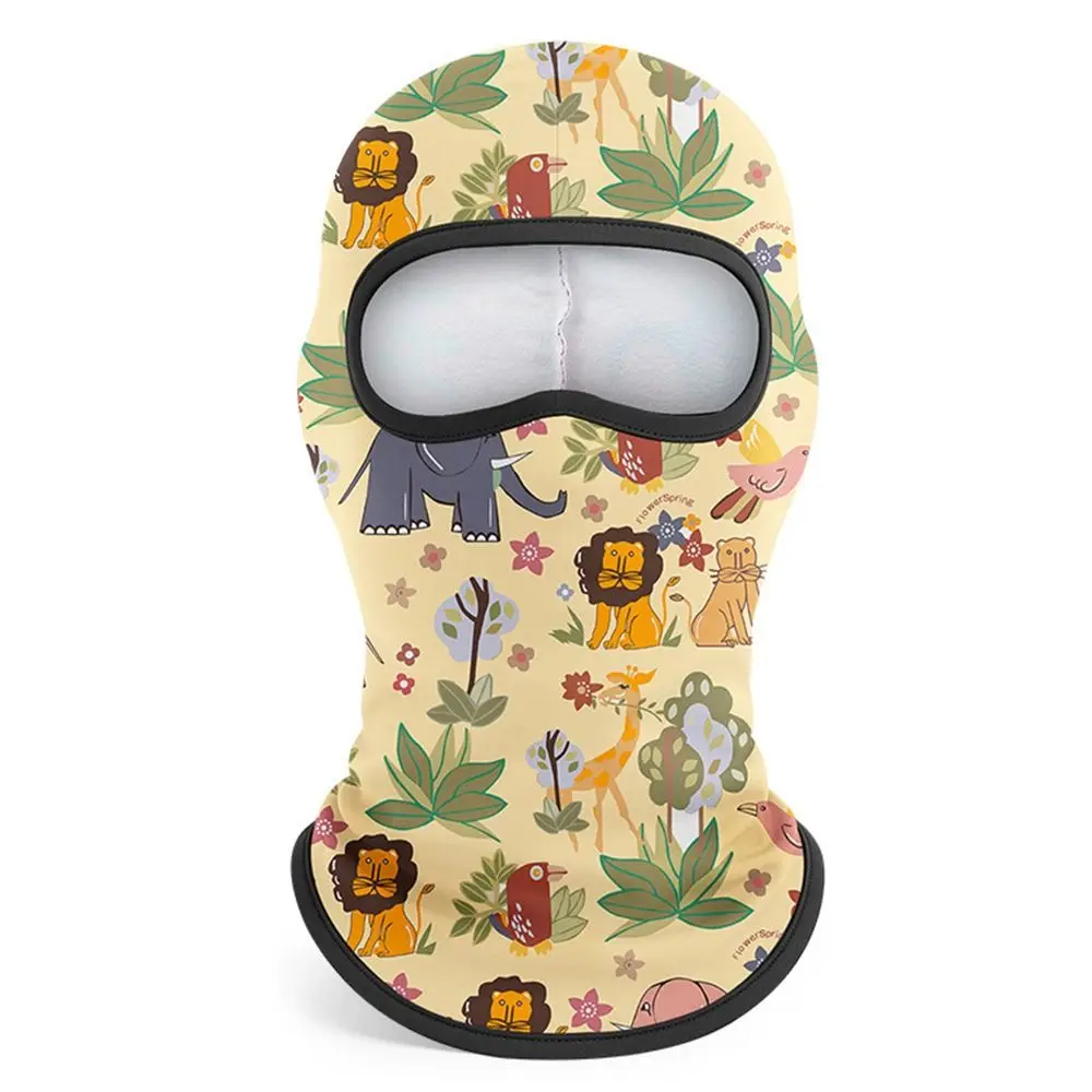 

Модная зимняя теплая Балаклава, шапочки на все лицо, мотоциклетная маска для лица, ветрозащитная детская байкерская маска, детская