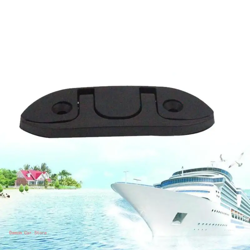 Boat Folding Cleat Hook Nylon Marine Bollard Up Dock Cleats Mooring Accessory Deck Hardware Fitting for Sightseeing