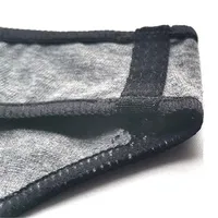 Men's Sport Thong Underwear Cotton Plussize Seaml;ess Breathable Comfortable Big Size No Show Underwear for Active Men 6