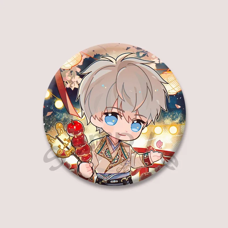 الحب والفضاء العميق لعبة سلسلة بروش كاليب سيلوس زين رافاييل شارات كزيفير الملابس حقيبة الديكور دبابيس لطيف هدايا عيد الميلاد