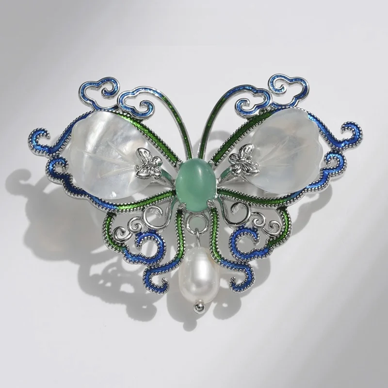 broche-de-luxe-en-jadeite-verte-naturelle-et-perle-d'eau-douce-accessoire-de-mode-broche-fleur-de-poitrine
