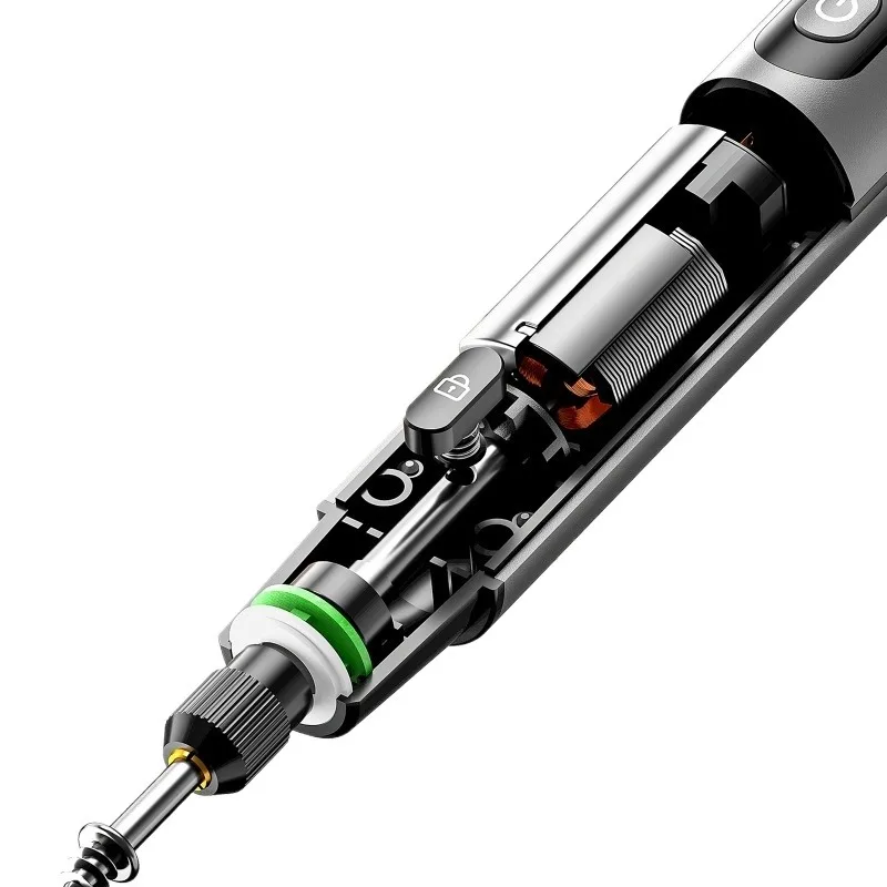 Cordless Rotary Engraving Pen 16000RPM Adjustable Speed LED Display Handheld Metal Jewelry Polishing DIY Mini Drill