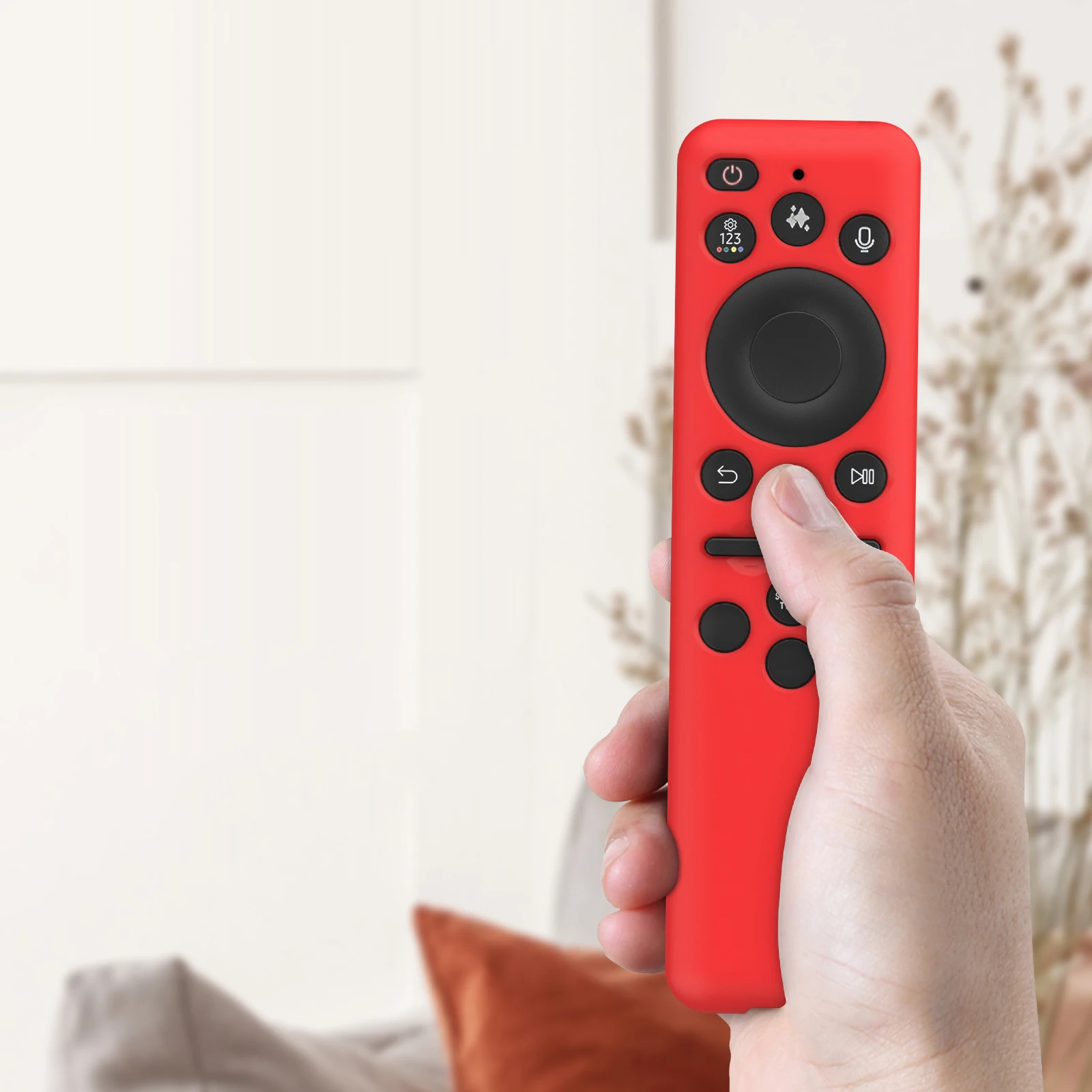 لسامسونج BN59-01432A/BN59-01480L التحكم عن بعد حماية مقاوم للماء التلفزيون RC قذيفة صدمة برهان ملحقات التلفزيون الذكية