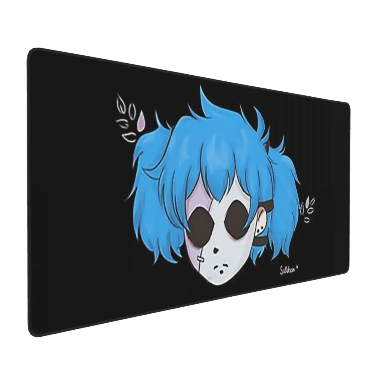 Sally Face Long Large Mouse Pad Computer Keyboard Mouse Mat Gaming PC Laptop Desk Mat Office Accessories Table Mats