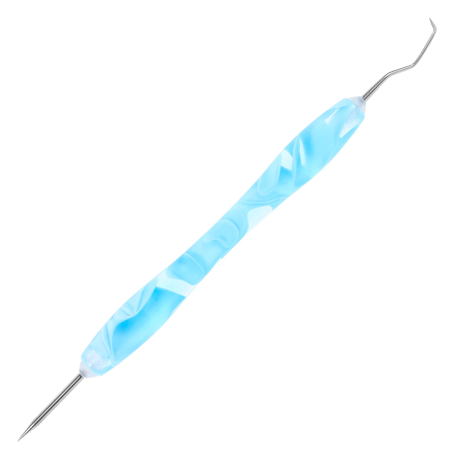 

Vinyl Weed Cutting Tool Shallow Blue 1 Straight Needle 3 Short Hook DIY Lettering Carving Embossing Stickers Vinyl Weeding Kit