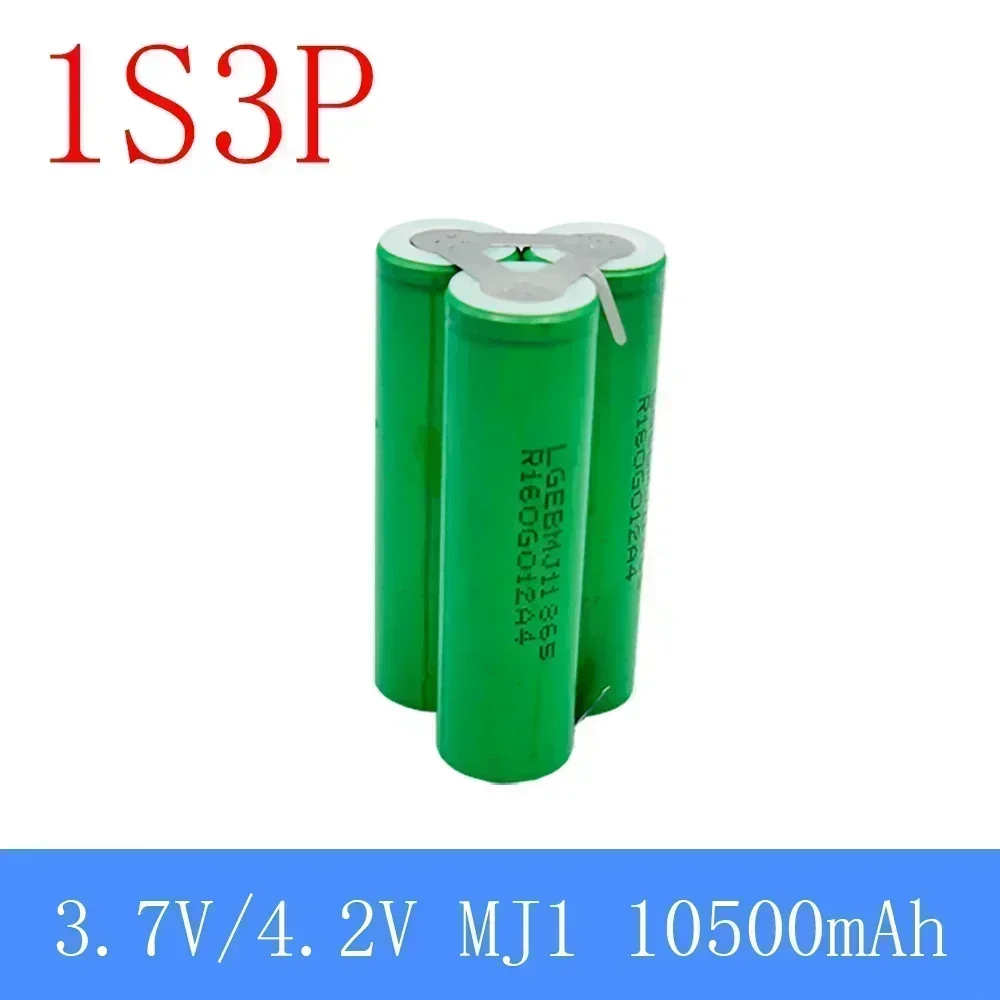 حزمة بطارية جديدة 2S 8.4V 3S 12، 6V 4S 16، 8V 5S 21V MJ1، بطارية 18650 MJ1 3500mAh، لبطارية مفك براغي 18 فولت