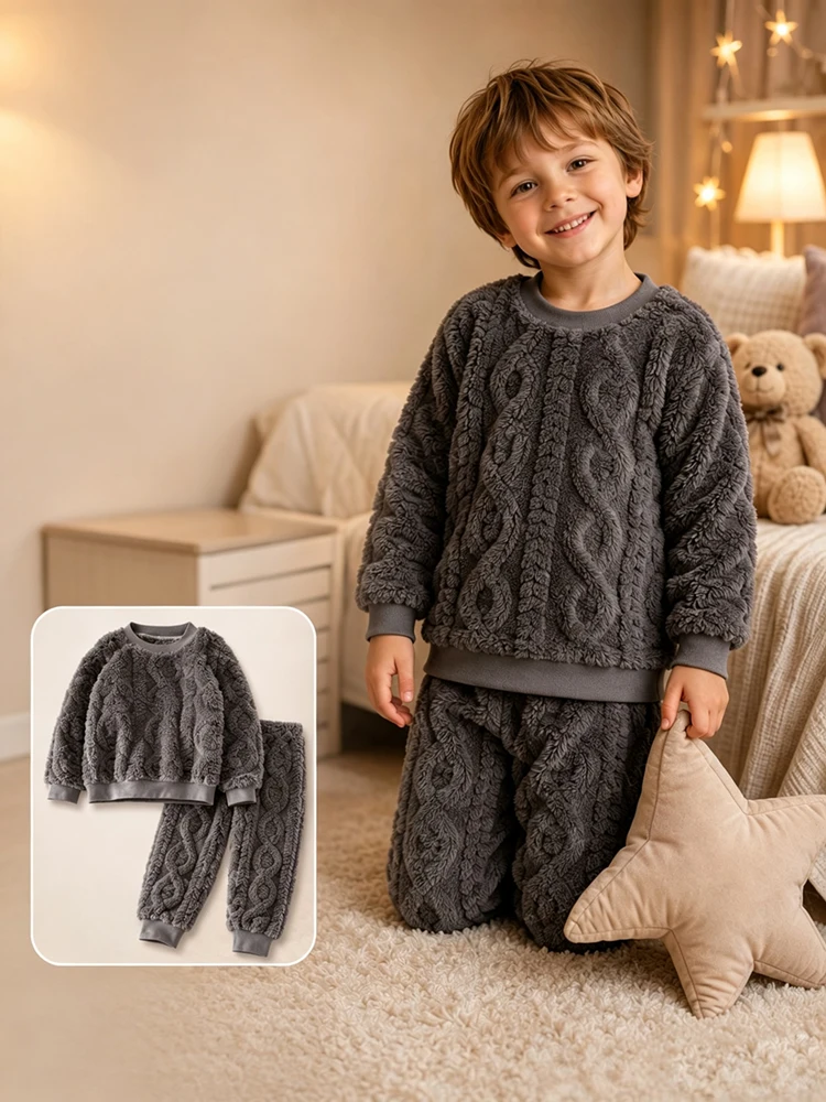 Thumbnail 3 - #30 Low Price Kids Lounge Wear Sets Deals