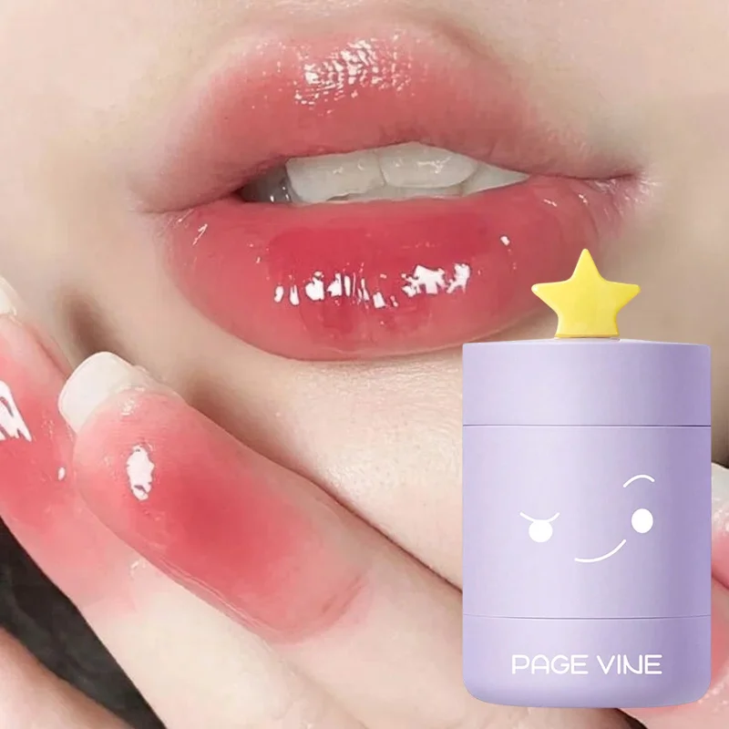 العلامة التجارية الأكثر مبيعا بلسم الشفاه الملتوي مرطب تغذي قناع الشفاه الطبيعي ملون ملمع الشفاه تليين البشرة تقليل خطوط الشفاه العناية بالشفاه #3