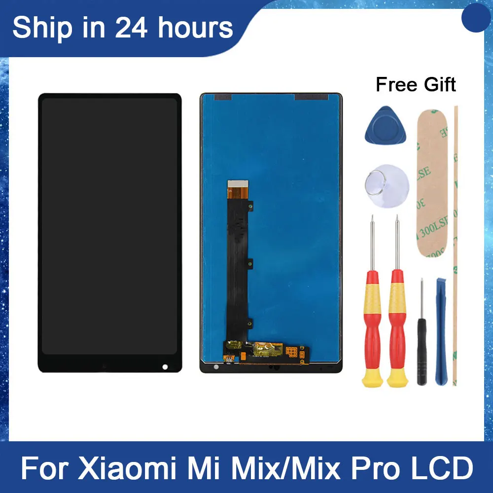 AiNiCole 6.4'' For Xiaomi Mi Mix LCD Display Touch Screen Digitizer Assembly Mi Mix Pro 18K Version LCD Screen Replacement