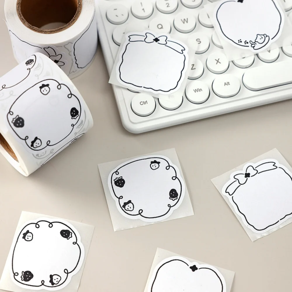 200 ورقة/لفة ورق ملاحظات بنمط حيوانات كرتونية لطيفة ومضحكة، مذكرة تذكير للرسائل العمودية الإبداعية، كتاب مذكرة