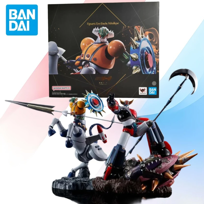 

In Stock Original BANDAI Figuarts ZERO Touche Metallique Grendizer Steel God Jeeg Figure Anime Genuine Model Toy
