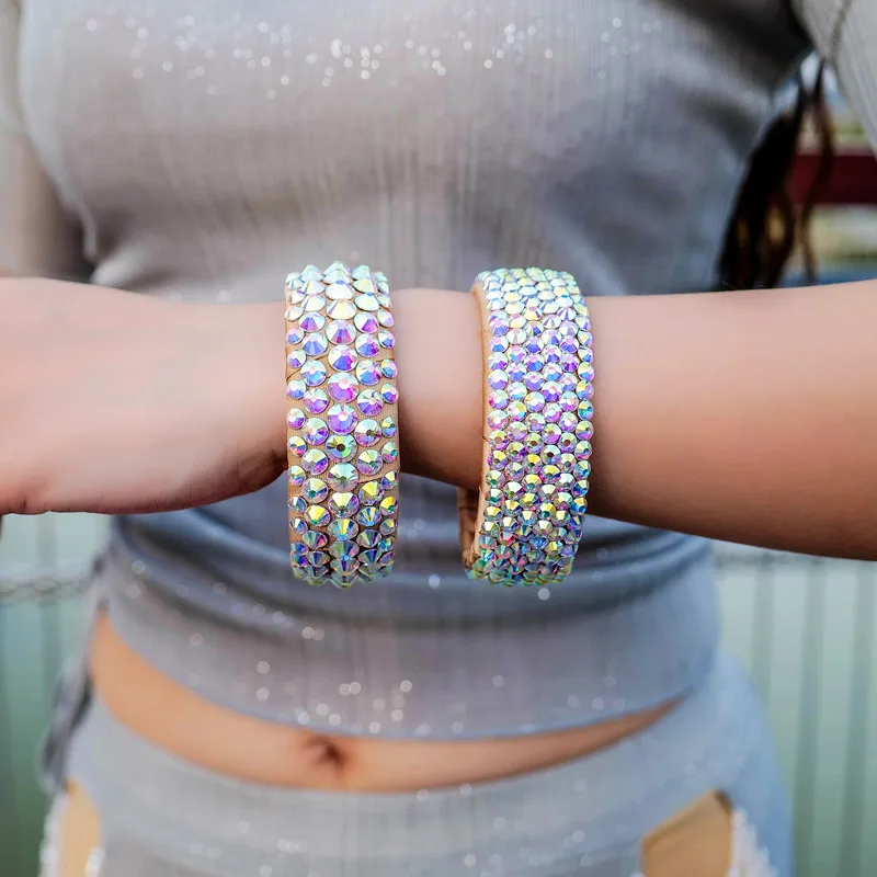 Dancer Jewelry Arm Ring New Dance Performance Diamond Bracelet Rings Jewelry