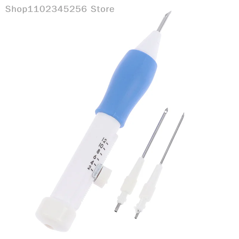 Embroidery Punch Needle Kit Stitching Tool Set Magic Embroidery Needle Pen Weaving Tool Knitting Sewing Tools for DIY Sewing