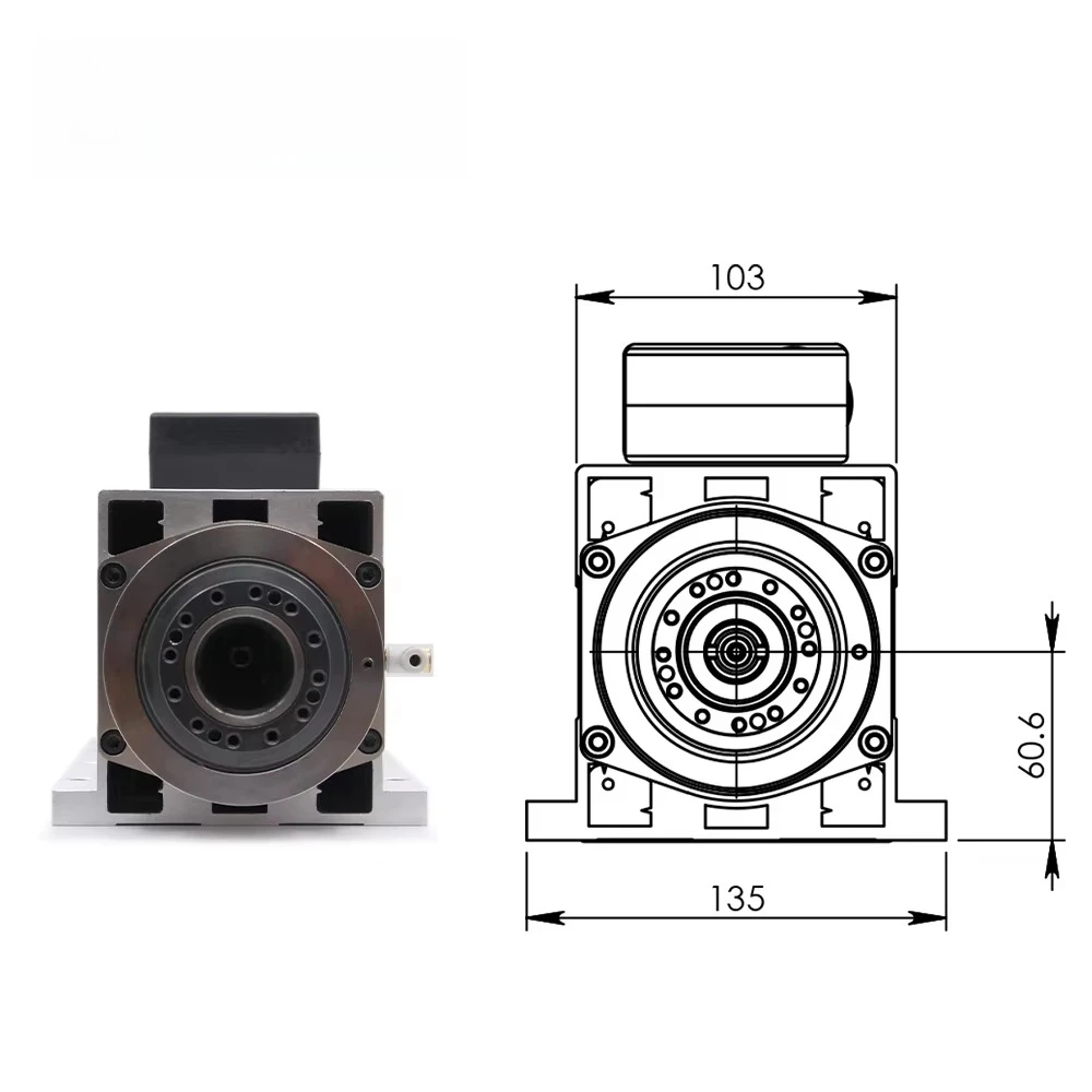 G-Penny 4.5kw ISO30 ATC Spindle Automatic Tool Changer Spindle 220v/380v Air Cooling Replaces 4.5kw ATC GDZ Woodworking