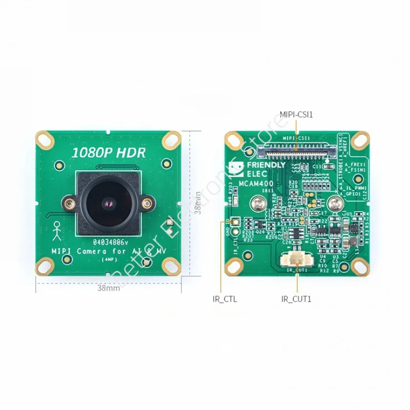 وحدة كاميرا MCAM400 - كاميرا 4MP HDR MIPI مع دعم Android 8.0 #4