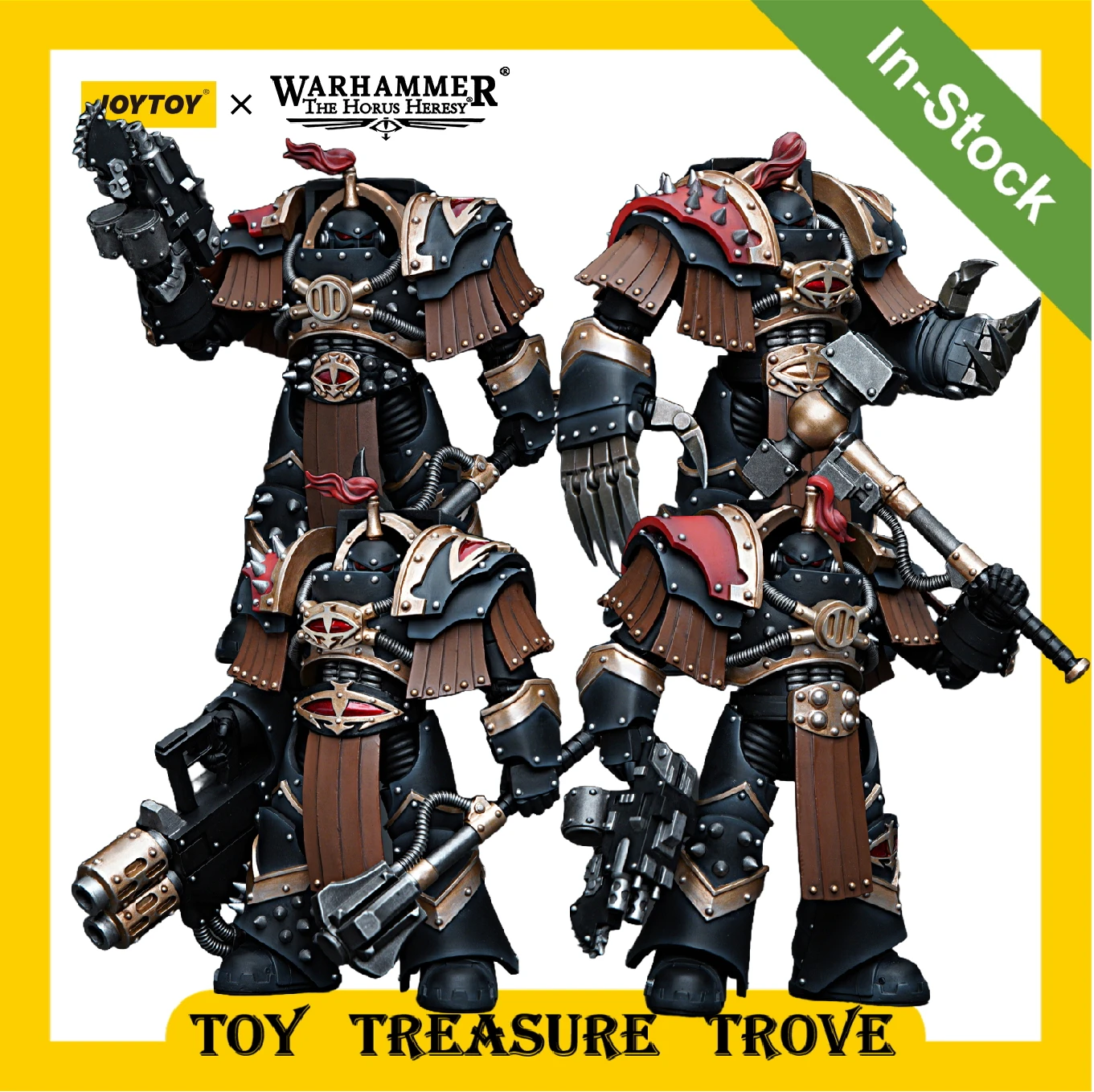 

[In-Stock] JOYTOY Warhammer 30k 1/18 Action Figure Sons of Horus Justaerin Terminator Squad Anime Military Model Gift Collection