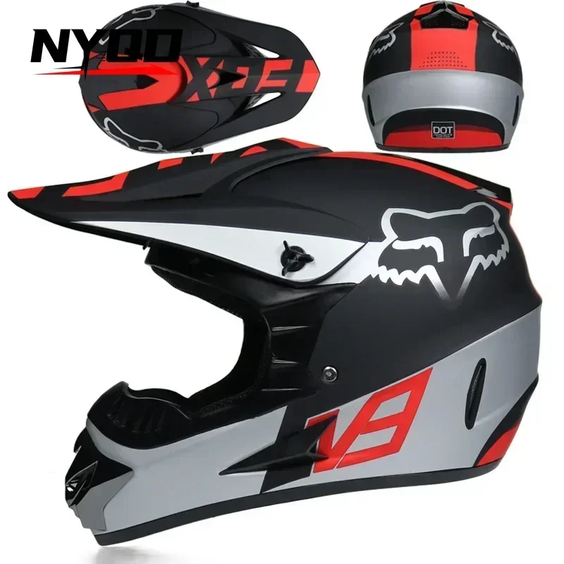 Star Cartoon Capacete para Crianças, Corrida de Motocicletas, Bicicleta, ATV, Dirt Bike, Downhill Cross, Motocross, Mais novos