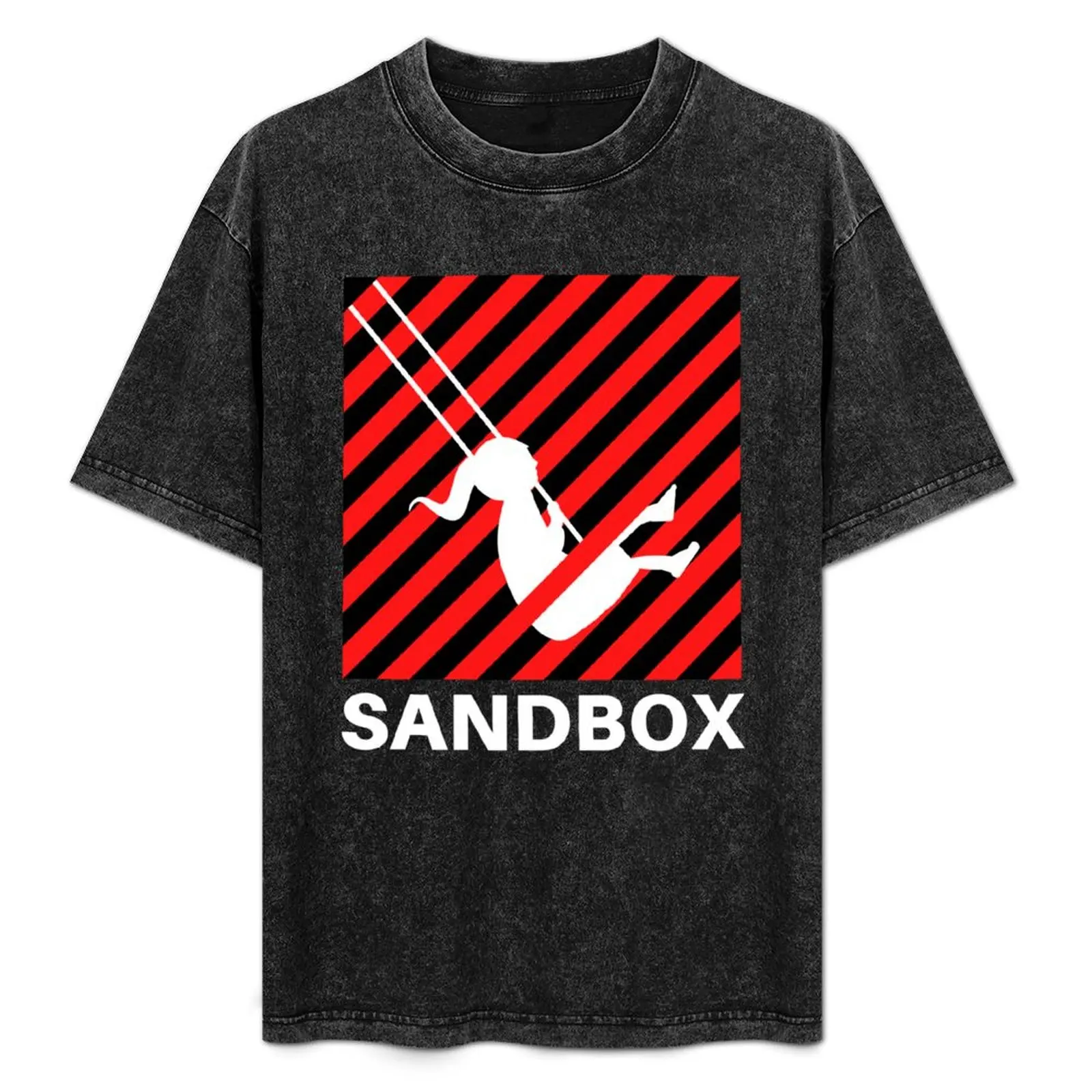 Start-Up - Sandbox Logo (Black Version) T-Shirt vintage graphic tee boys animal print Men's t shirts