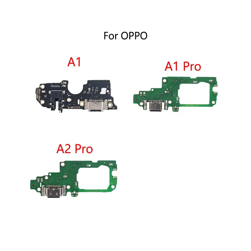 10 PCS/Lot For OPPO A1 Pro 5G A2 USB Charge Dock Port Socket Jack Plug Connector Flex Cable Charging Board Module