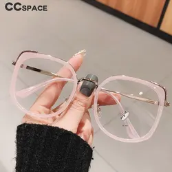 55736 Fashion Anti Blue Light Blocking Cat Eye Glasses Frame Women Luxury Designer Retro Eyeglasses for Ladies Optical Frame