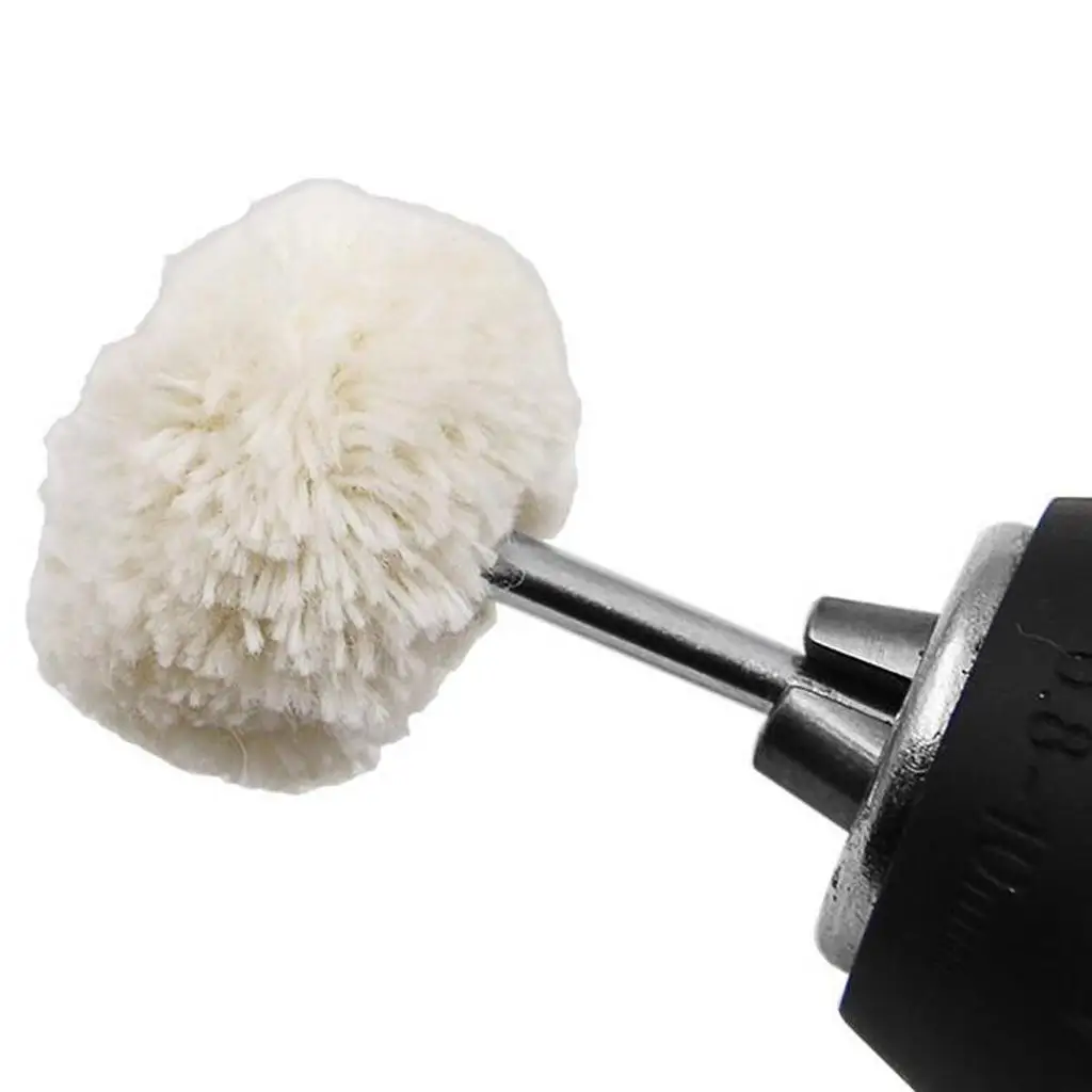 

Rotary Polisher Cotton Brush Wheels for Small Polishing Machine Gold Silver Jewelry Stainless Steel Tools