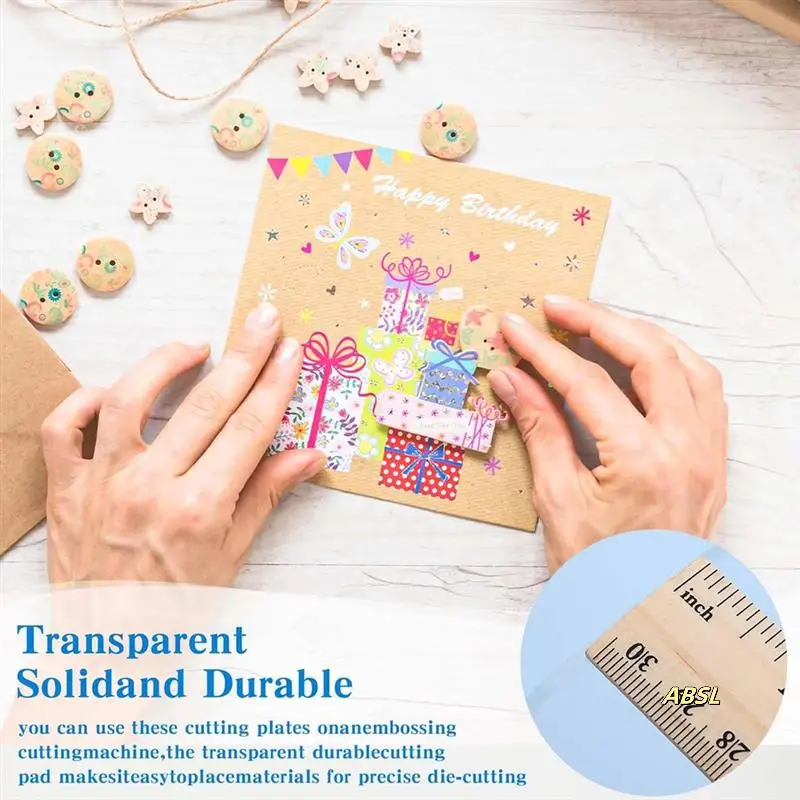 Clear Acrylic Cutting Pads Clear Cutting Plate Acrylic Cutting Pads For Embossing Crafting