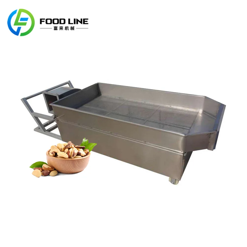 Customized Hot Selling Nut Cooling Machine For Roasted Peanut Almond Hazelnut Seeds Grain Matching Roasting Production Line