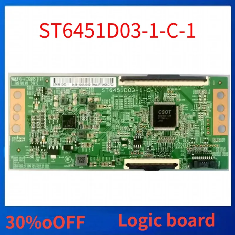

Original for Huaxing ST6451D03-1-C-1 Logic Board White Bar Code SG5461D11-3 Single Interface 4K Spot Perfect working