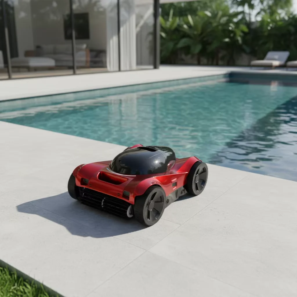 Addotron Professional Wall Climbing Cordless Robotic Pool Cleaner Five-in-One Cleaning 10400mAh Lithium Battery Smart Tuya App