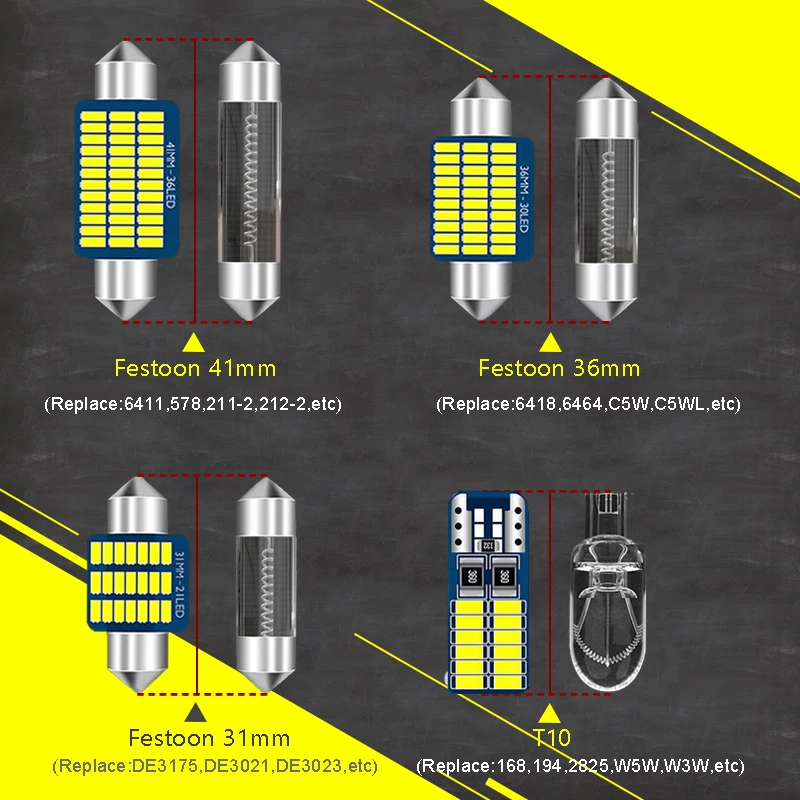 Canbus الداخلية الإضاءة LED لمبات عدة حزمة ل إنفينيتي I35 2002-2004 قبة جذع مصابيح للقراءة مصابيح داخلي اكسسوارات السيارات