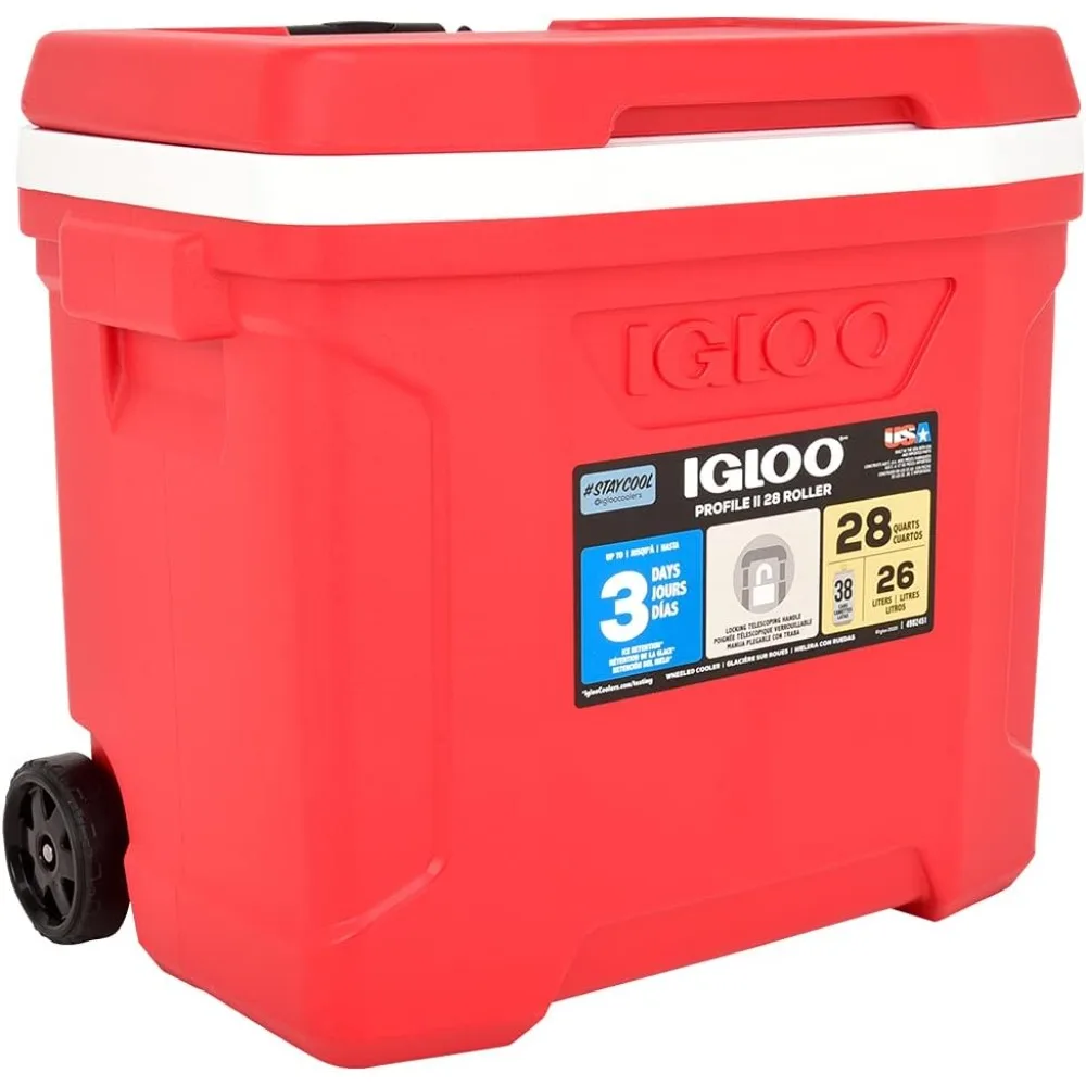 Profiel Ii 28 Quart Roller, Rood