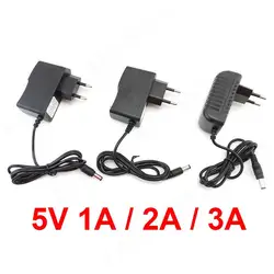 AC 110V 240V to DC 5V 3A 5V2A 5V1A 5.5x2.5mm power supply Adapter Charger 1000ma 2000ma 3000ma Converter for strip light M20