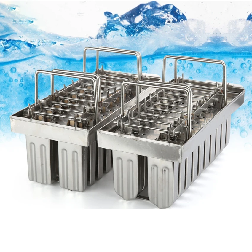 20 Holes Stainless Steel Ice Cream Mold Popsicle Molds DIY Fruit Ice Cream Maker