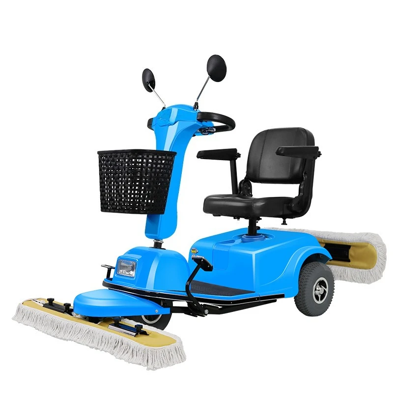 Electric Dust Cart Property Cleaning School Electric Driving Dust Truck Dust Removal Mopping Machine