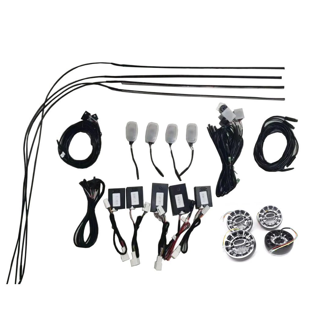 GLK X204 12-Color LED Ambient Light Kit New Condition Turbo Vents Retrofit for Mercedes Benz GLK-Class 2013-2015 Auto LED Lamps