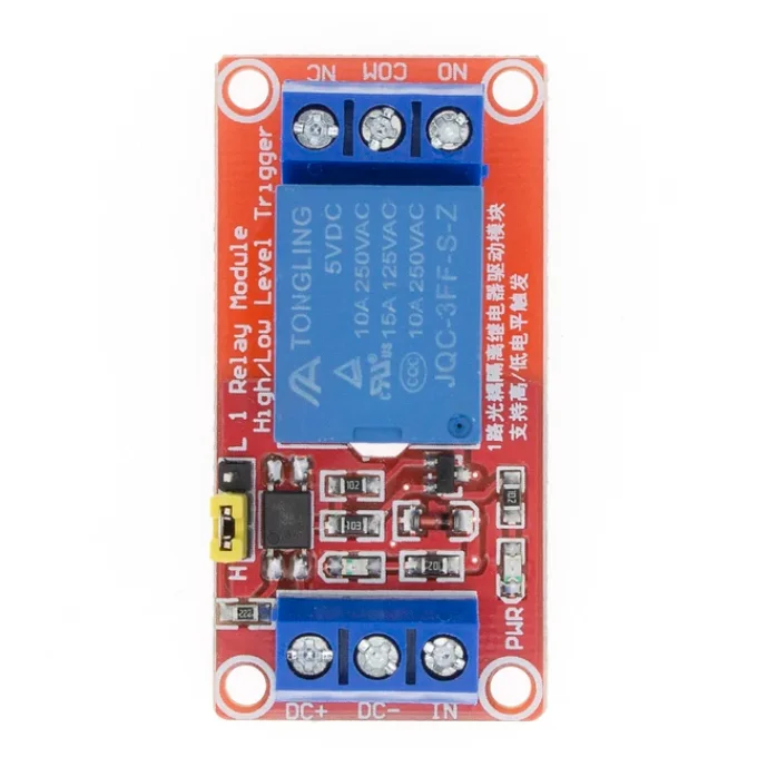 1-way 2-way 4-way 8-way 5V Relay Module Optocoupler Isolated High/Low Level Trigger Microcontroller