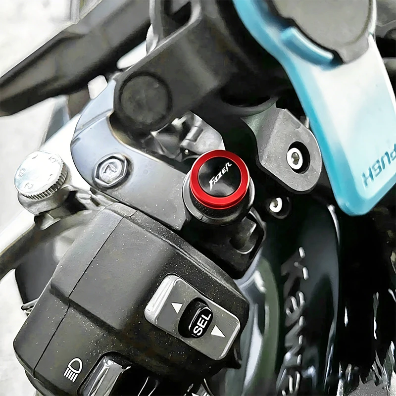 Moto Accessories CNC Rearview Side Mirror Hole Cap Plug Screw For YAMAHA Fazer FZ1 FZ6 FZ8 FZ125 FZ250 FZ1N FZ1S FZS FZ 1 6 8