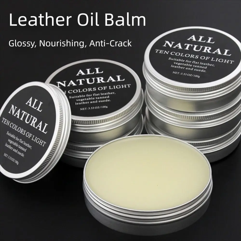 

High Quality 50g/100g Mink Oil Cream Practical Multipurpose Leather Care Cream Repair Maintenance Cream Leathercraft Accessories