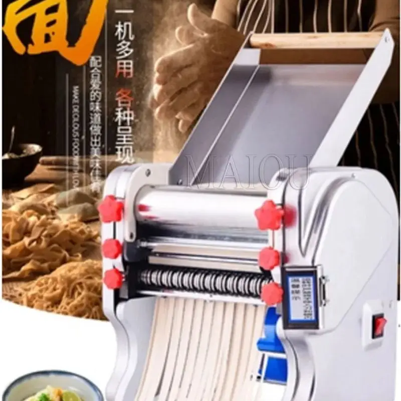 Electric Dough Sheeter For Household Commercial Stainless Steel Noodle Maker Dough Roller Presser Machine