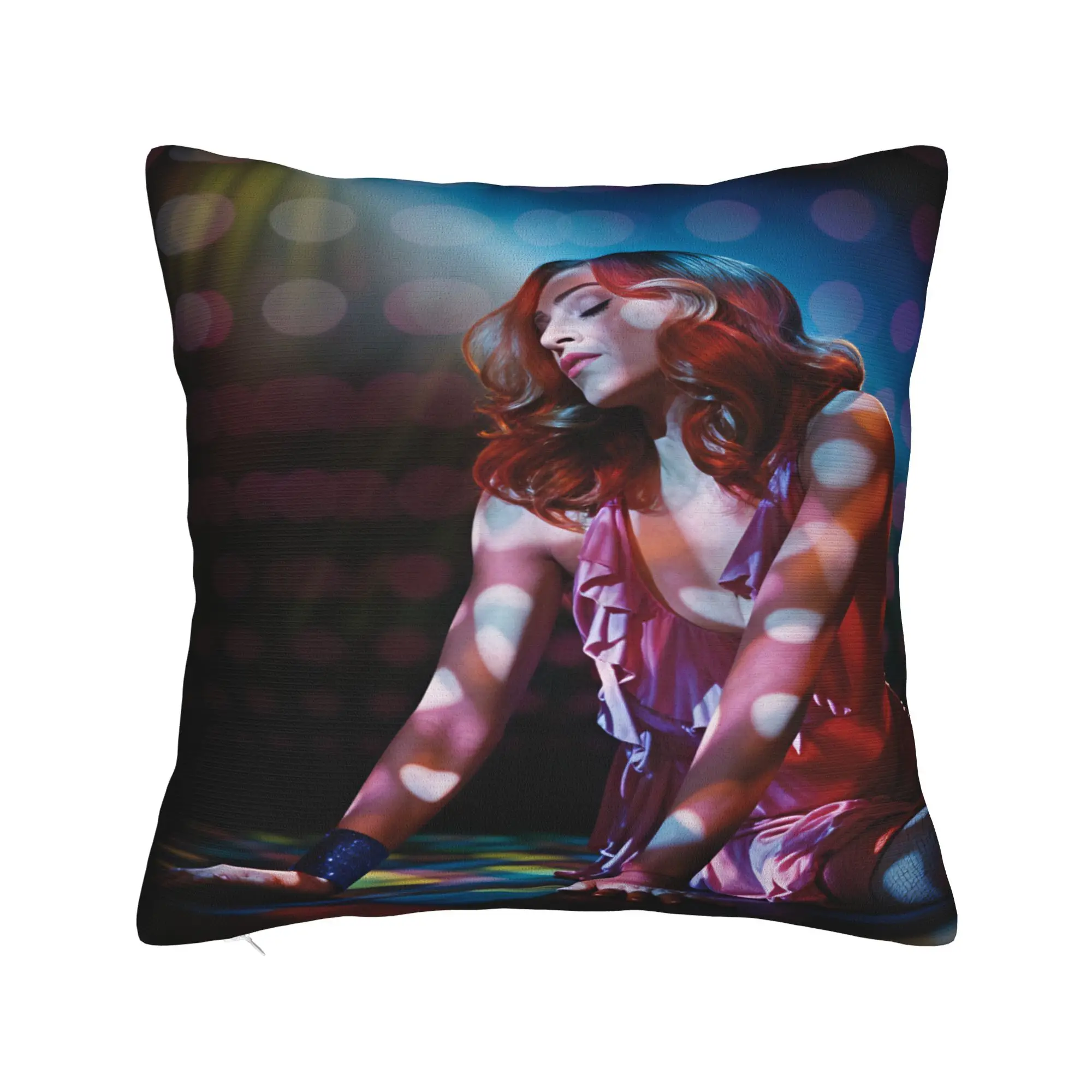 M-Madonnas Confessions II Album Pillow Cover  Retro Trendy Pillow Case For Couch Sofa Bedroom Comfy Pillowcases Gift
