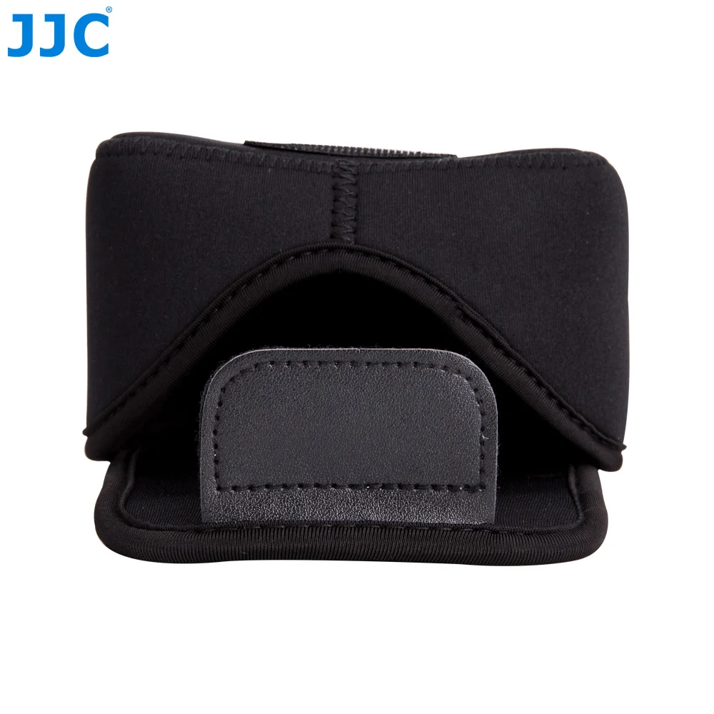 JJC Soft Neoprene Camera Pouch Compact Bag Protector with Anti-Lost Inner Strap for Sony ZV-E10 A6500 A6400 A6300 A6100 A6000