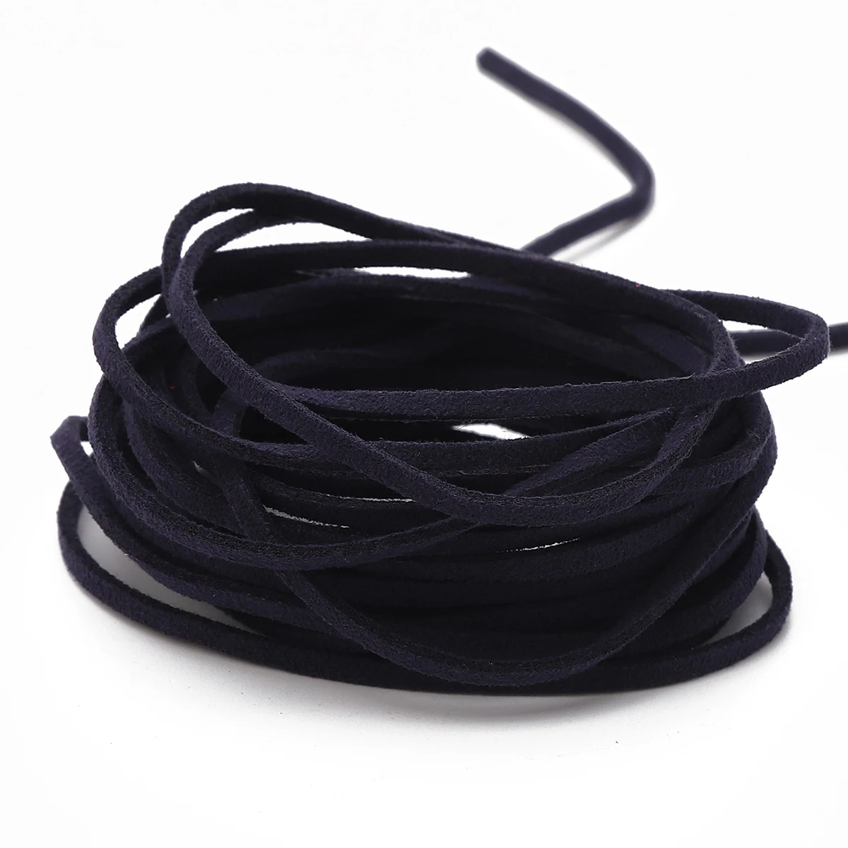 3mm Flat Double Sided Suede Cord for DIY Beading