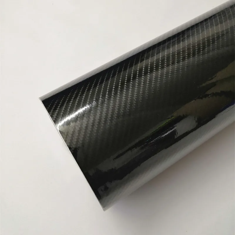 Car Styling 152*20cm Wrap Motorcycle Car Interior Carbon Fiber Film Accessories Carbon Fiber Vinyl Film DIY 6D High Glossy