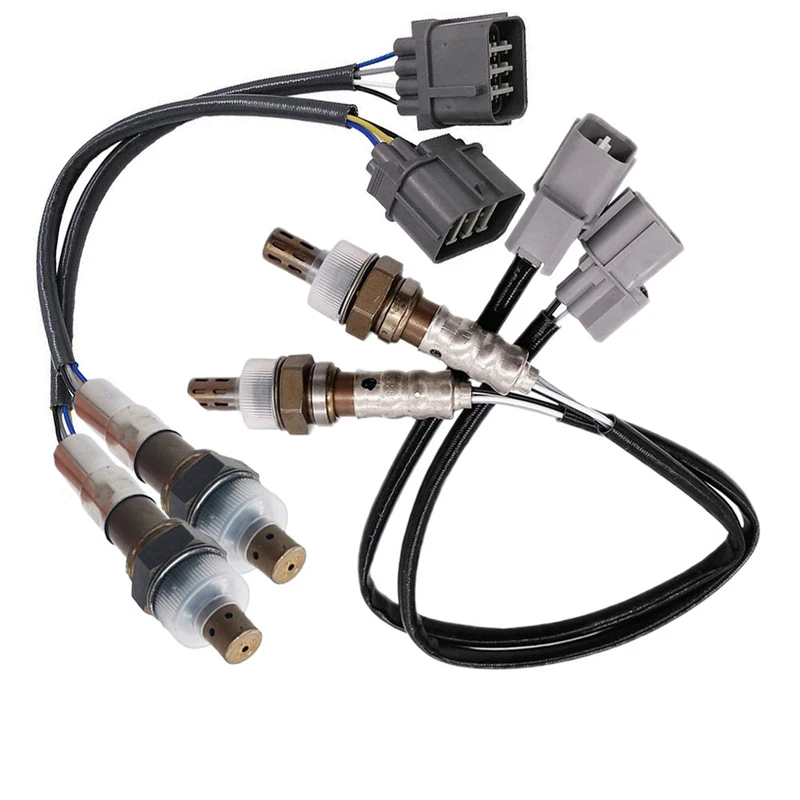 Z+  4PCS Oxygen Sensor For Honda Pilot 2005-2008 V6 3.5L Upstream & Downstream