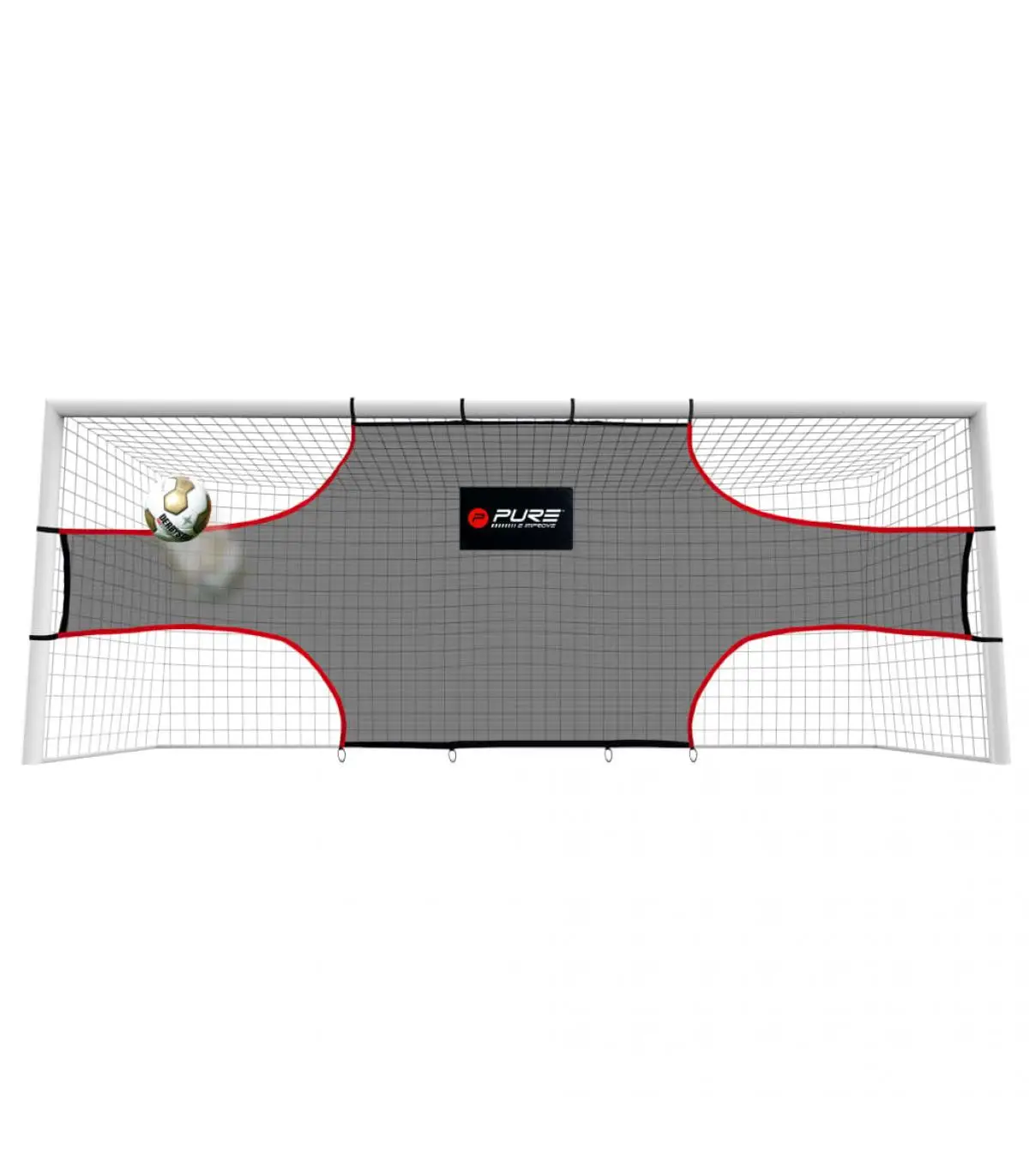 Soccer goals Pure2Improve practice net 732x244x244 cm PE