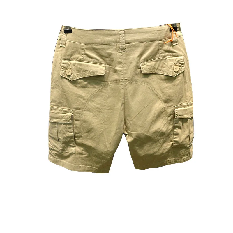 Pantalones cortos Cargo para hombre, Shorts deportivos informales con múltiples bolsillos para exteriores, a la moda, combinan con todo, para playa,